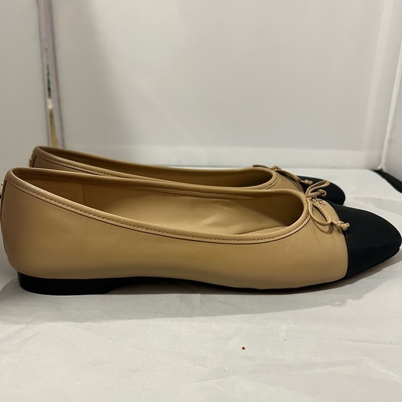Sam Edelman Beige and Black Women's Flats - Picture 3 of 5